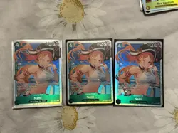 Nami OP14-031 SR PLAYSET (3) The Azure Seas Seven One Piece CCG ENGLISH - Image 1