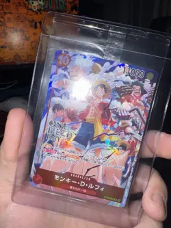 2024 One Piece CCG ONE PIECE DAY '24 Monkey D. Luffy ST10-006 Foil *SEALED JP* - Image 2