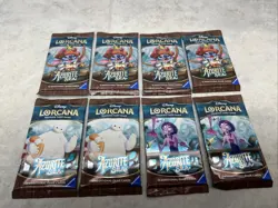 Disney Lorcana TCG - Azurite Sea Booster Box (8 Sealed Booster Packs) - Image 1