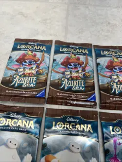 Disney Lorcana TCG - Azurite Sea Booster Box (8 Sealed Booster Packs) - Image 5