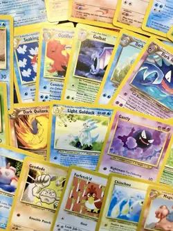 VINTAGE POKEMON CARD LOT - NEO - 60+ CARDS - NO DUPS TRAINERS OR ENERGY - Image 2
