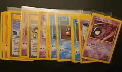 Misty Brock Blaine Erika Sabrina Gym Heroes Pokemon Lot - 23 Cards All NM/M WOTC - Image 1