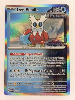 Iron Bundle - (Prerelease) 058 SV: Scarlet & Violet Promo Cards Promo Holo NM - Image 1