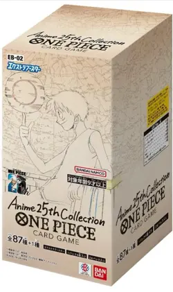 BANDAI ONE PIECE Card Game Extra Booster BOX collectionEB-02 Anime25th - Image 1