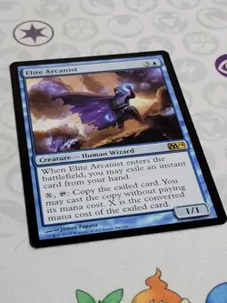 C3505 MAGIC MTG M14 CORE SET 2014 ELITE ARCANIST #54 LP RARE - Image 2