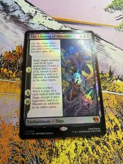 1x The Cloning of Shredder - Foil NM Eng MTG - MTG TMNT - Image 1