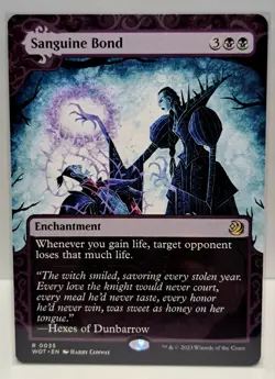 Sanguine Bond Non-foil Rare 35 WOT Wilds of Eldraine: Enchanting Tales MTG Magic - Image 1