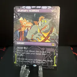 Splinter's Technique (Showcase) Teenage Mutant Ninja Turtles - Image 1