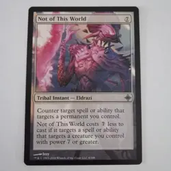 Magic The Gathering - 1x Not of This World (mtg) Rise of the Eldrazi - 12 avail - Image 1