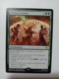 X 1 Glorious Sunrise NM-M Innistrad Crimson Vow 200 MTG Magic The Gathering - Image 1