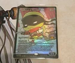 Dark Leo & Shredder Showcase FOIL Teenage Mutant Ninja Turtles MTG MINT🔥🔥🔥🔥 - Image 1