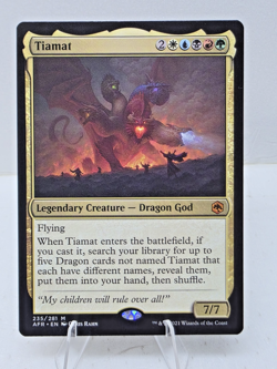 Magic The Gathering - Forgotten Realms - Tiamat 235 - Image 1