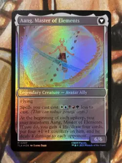 FOIL Avatar Aang #0207 MTG Avatar: The Last Airbender Mythic English - NM/M 🔥 - Image 2