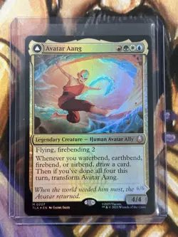 FOIL Avatar Aang #0207 MTG Avatar: The Last Airbender Mythic English - NM/M 🔥 - Image 3