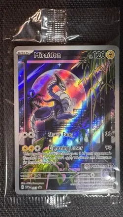 Pokemon TCG Miraidon SVP EN 013 Promo - Pokemon Center & Reg (2) - SEALED - Image 1