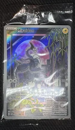 Pokemon TCG Miraidon SVP EN 013 Promo - Pokemon Center & Reg (2) - SEALED - Image 3