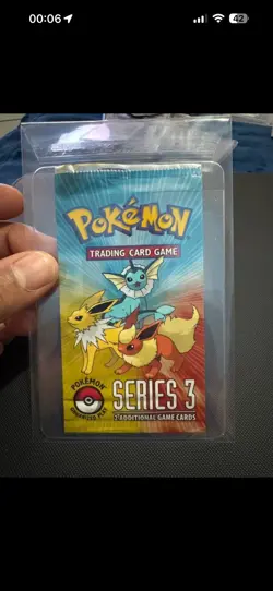 Pokemon TCG POP Series 3 Promo Sealed Booster Pack 2006 Vintage - Image 1