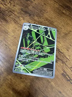 Pokemon TCG Team Rocket's Spidops 187/182 Destined Rivals NM - Image 2