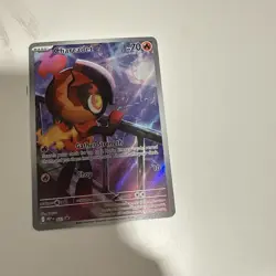 2025 Pokemon Phantasmal Flames Charcadet BLACK STAR PROMO HOLO Card 022! - Image 1
