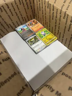 🔥 17lbs 4200+ UNSEARCHED Pokemon Bulk Lot! Some Holos & Vintage Cards LP/NM ✨ - Image 2