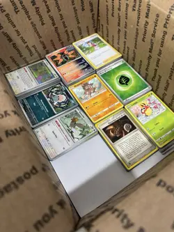 🔥 17lbs 4200+ UNSEARCHED Pokemon Bulk Lot! Some Holos & Vintage Cards LP/NM ✨ - Image 3