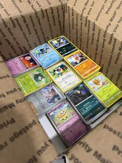 🔥 17lbs 4200+ UNSEARCHED Pokemon Bulk Lot! Some Holos & Vintage Cards LP/NM ✨ - Image 4