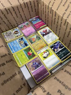 🔥 17lbs 4200+ UNSEARCHED Pokemon Bulk Lot! Some Holos & Vintage Cards LP/NM ✨ - Image 5