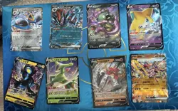 Pokemon Lot, 8 Ex V VStar Full Art Holo Ultra Rare - Mixed Languages - I Combine - Image 1