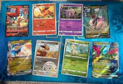 Pokemon Lot, 8 Ex V VStar Full Art Holo Ultra Rare - Mixed Languages - I Combine - Image 1