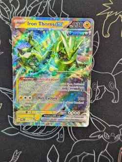 Iron Hands ex - 031/131 - Pokemon Prismatic Evolutions Double Rare NM - Image 1