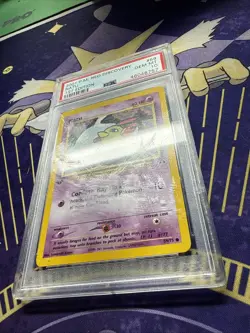 2001 Pokemon Neo Discovery 1st Edition Natu 59/75 PSA 10 Gem Mint - Image 3