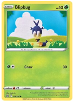 4x Blipbug - 018/196 - Pokemon SWSH11 - Lost Origins - M/NM - New - Image 1