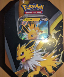 Pokemon TCG Jolteon V Tin |BRAND NEW FACTORY SEALED Pokemon Eevee Evolutions - Image 1