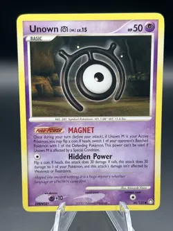 Pokemon TCG Unown [M] 66/123 Mysterious Treasures - Image 1