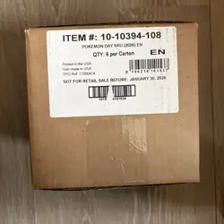 Pokemon TCG 2026 Pokemon Day Collection 6 BOX CASE Factory Sealed 6 ct - Image 1