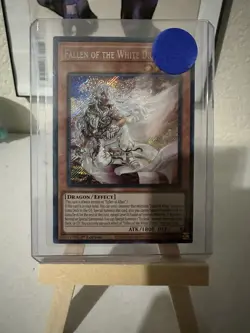 BPRO-EN024 Fallen of the White Dragon Secret Rare 1st Edition YuGiOh - Image 1