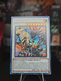 Ecclesia And The Dark Dragon BPRO-EN041 Secret Rare Burst Protocol Yu-Gi-Oh - Image 1
