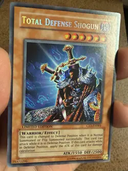 Yugioh Total Defense Shogun CT1-EN001 Limited Edition Secret Rare Holo - LP-NM - Image 2