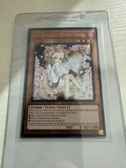 Yu-Gi-Oh! Quarter Century Ash Blossom & Joyous Spring Card #RA04-EN025 NEAR MINT - Image 1