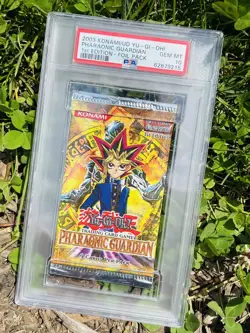 Yu-Gi-Oh! Pharaonic Guardian 1st Edition 2003 Booster Pack PSA 10 Gem Mint - Image 1