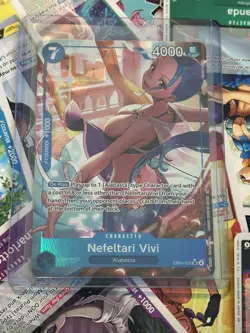 One Piece Nefeltari Vivi EB04-025 (OP14) Alt Alternate Art SR - Image 1