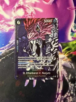 St. Ethanbaron V. Nusjuro OP13-080 (Alternate Art) One Piece Carrying On His Wil - Image 3