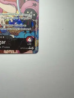 One Piece Sugar OP10-003 Leader AA Royal Blood Alternate Art NM - Image 5