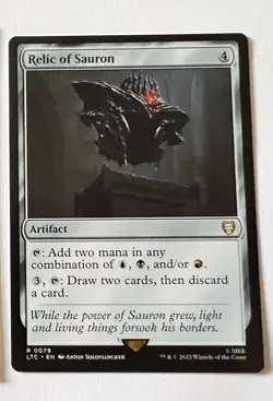 MTG RELIC OF SAURON CARD R 0079 - Image 1
