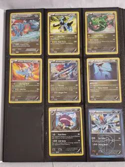 Pokemon Trading Card Game 2014 Ultra Pro Pikachu Binder WITH 150+ CARDS - Image 2