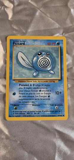 Ptitard French Poliwag 59/102 Base Set #59 1999 - Pokemon Card - Image 1