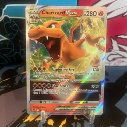 Charizard VSTAR 018/172 Ultra Rare Brilliant Stars Pokemon Card NM-MINT - Image 1