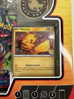 Pokemon Day 2026 Pikachu Box & Pikachu At The Museum Jumbo Promo Card, Tcg, New - Image 4