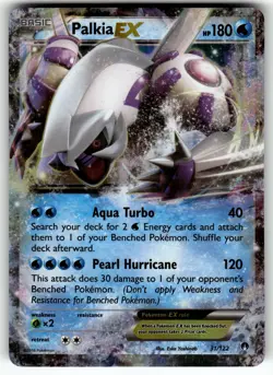 Palkia EX 31/122 XY - BREAKpoint LP Pokemon Card TCG - Image 1