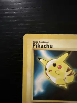 Pikachu Black Star Promo Heavily Played #4 Pokemon Card Pokemon First Movie TCG - Image 2